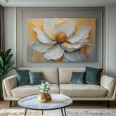 L'immagine Aurin golden touch | 100% originale dipinto ad acrilico